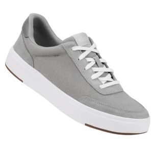 Kizik Prague Canvas Suede Hands Free Sneaker Grey Men's 9 Women's 10.5